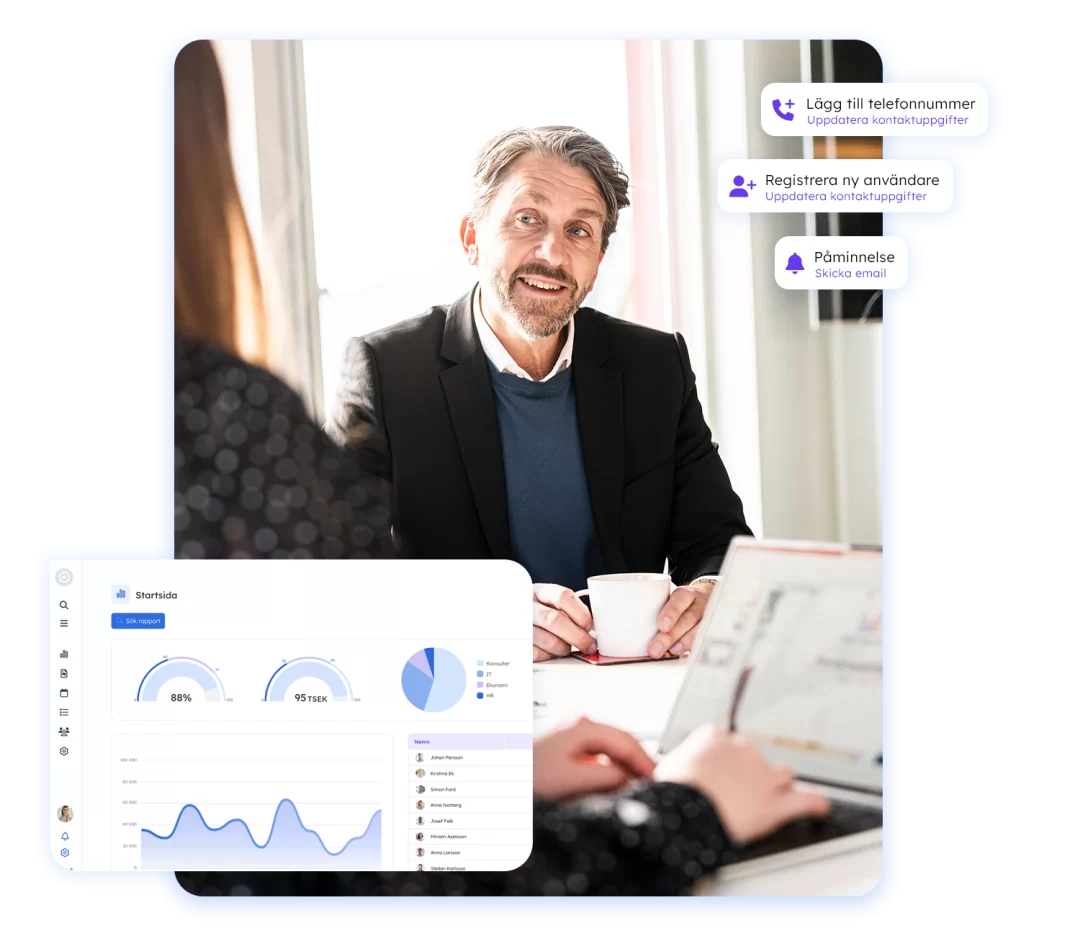 Peascom software interface